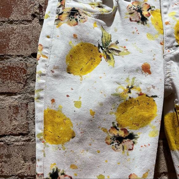 Anthropologie Pilcro Lemon High-Rise Cropped Bootcut Jean Size 26 - Picture 7 of 12